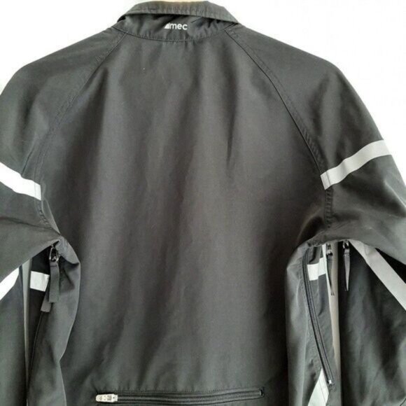 MEC Active Jacket Windbreaker Shell Black Sz XS - Picture 7 of 12